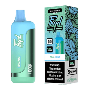 Fryd 12000 Puffs Disposable Vape w/ LCD Display - Cool Mint