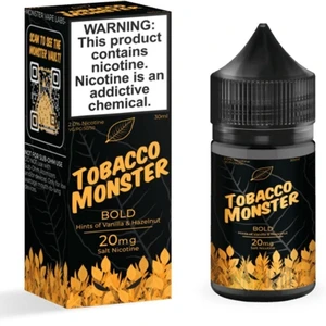 Jam Monster Salt Series Bold Tobacco Nicotine Salt E-Liquid 30ml