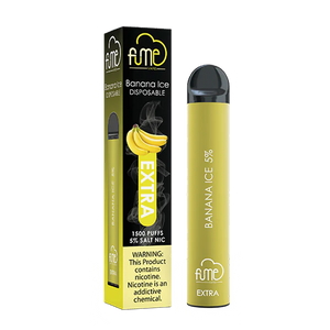 Fume Extra Disposable 1500 Puffs - Banana Ice