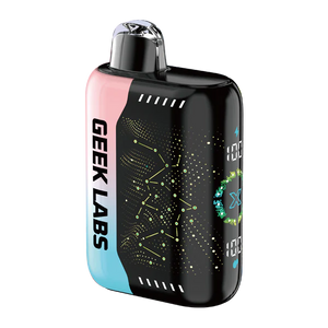 Geek Labs Pulse X 50000 Puffs Disposable Vape Nixodine - Pink & Blue