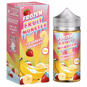 Strawberry Banana Ice Frozen Fruit Monster by Jam Monster - 100ml