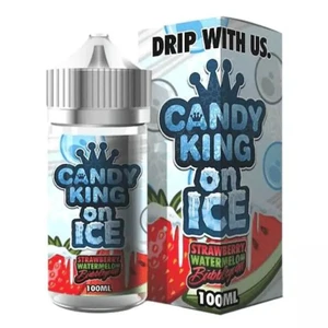 Candy King on Ice Strawberry Watermelon Bubblegum Iced E-Liquid 100ml