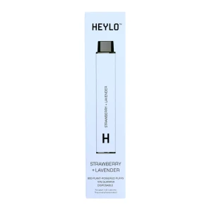 Heylo Disposable Nicotine Free - Strawberry Lavender