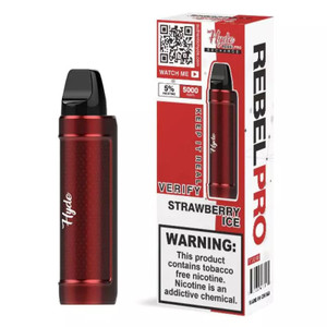 Hyde Rebel Pro Disposable Rechargeable 5000 Puffs - Strawberry Ice