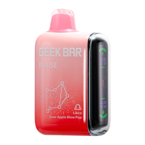 Sour Apple Blow Pop (Libra) - Geek Bar Pulse 15000 Puffs Disposable Vape