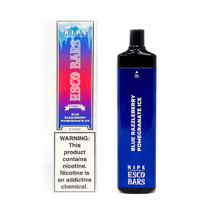Esco Bars Savage Mesh 5000 Puffs Disposable - Blue Razzleberry Pomegranate Ice