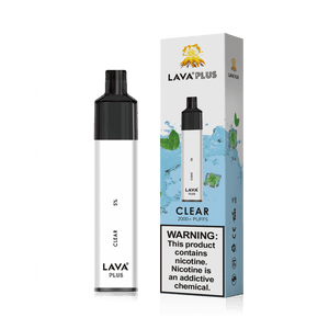 Lava Plus 2600 Puffs Disposable - Clear