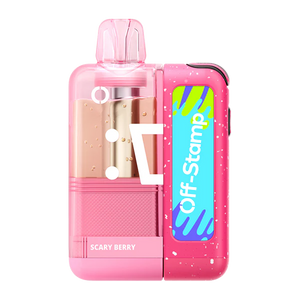 Off Stamp X Cube + Dock 25000 Puffs Disposable Vape - Scary Berry