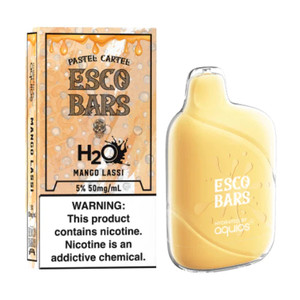 Esco Bars Aquios Mesh 6000 Puffs H2O Disposable - Mango Lassi