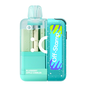 Off Stamp X Cube + Dock 25000 Puffs Disposable Vape - Blue Apple Cobbler