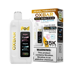 Oxbar Pod x Nic Switch 35000 Puffs Disposable Vape - Jewel Tobacco