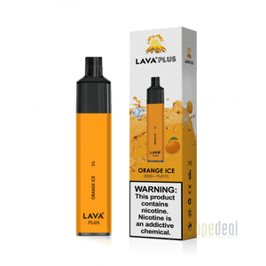 Lava Plus 2600 Puffs Disposable - Orange Ice