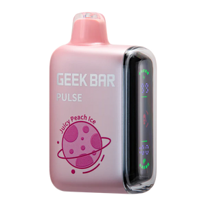 Juicy Peach Ice - Geek Bar Pulse 15000 Puffs Disposable Vape