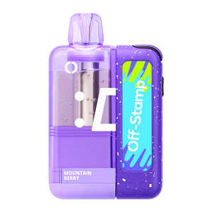 Off Stamp X Cube + Dock 25000 Puffs Disposable Vape - Mountain Berry