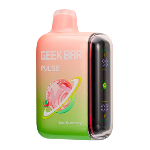 Geek Bar Pulse 15000 Puffs Disposable Vape - Sour Strawberry
