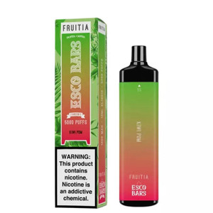 Esco Bars Mega x Fruitia Mesh 5000 Puffs Disposable - Kiwi Pom