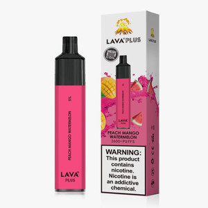 Lava Plus 2600 Puffs Disposable - Peach Mango Watermelon