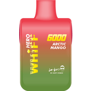 Whiff Hero by Scott Storch 6000 Puffs Vape Disposable - Arctic Mango