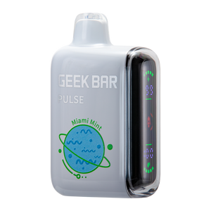 Geek Bar Pulse 15000 Puffs Disposable Vape Zero Nicotine Free 0%- Miami Mint