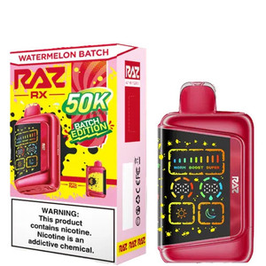 RAZ RX50000 50K Puffs Disposable Vape 50000 - Watermelon Batch - Batch Edition