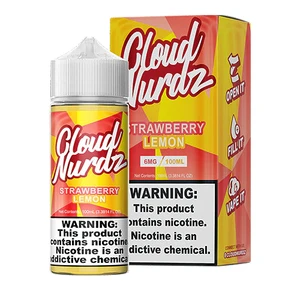 Cloud Nurdz Strawberry Lemon E-Liquid 100ml