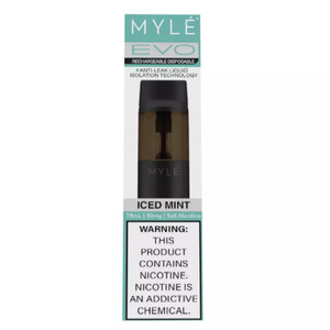 Myle Evo Rechargeable Disposable 2500 Puffs - Iced Mint