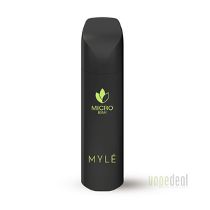 Myle Micro Bar Disposable 1500 Puffs Zero Nic Plant Based - Kiwi Dragon Berry
