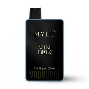 Myle Mini Box Disposable Device 1000 Puffs - Iced Quadberry