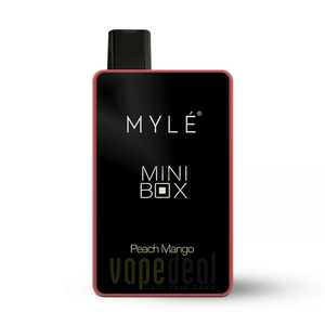 Myle Mini Box Disposable Device 1000 Puffs - Peach Mango