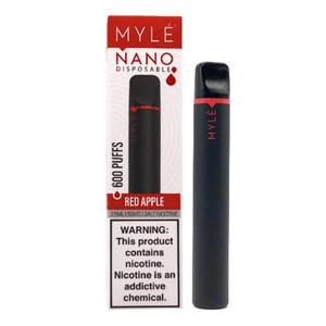 Myle Nano Disposable 600 Puffs - Red Apple
