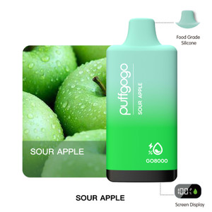Puffgogo GO8000 Disposable 8000 Puffs - Sour Apple
