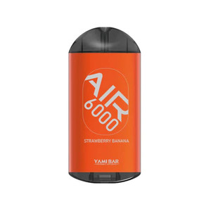 Yami Bar Air 6000 Disposable 6000 Puffs - Strawberry Banana