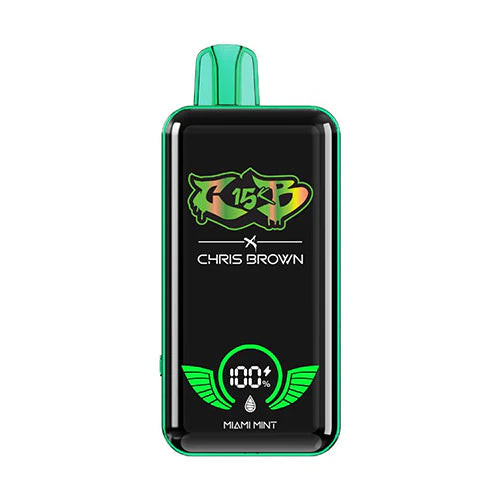 Chris Brown CB15K Disposable Vape 15000 Puffs - Miami Mint