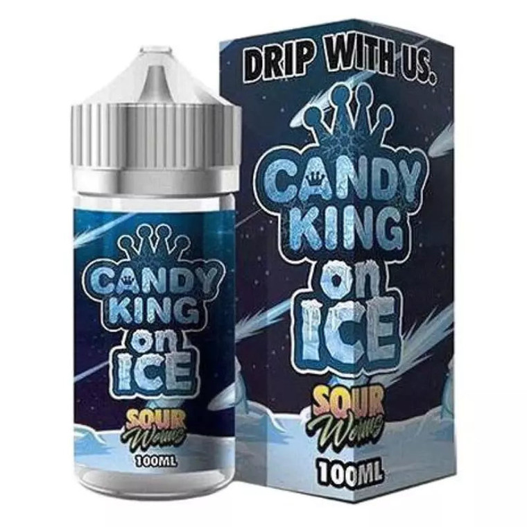 Candy King on Ice Sour Worms E-Liquid 100ml