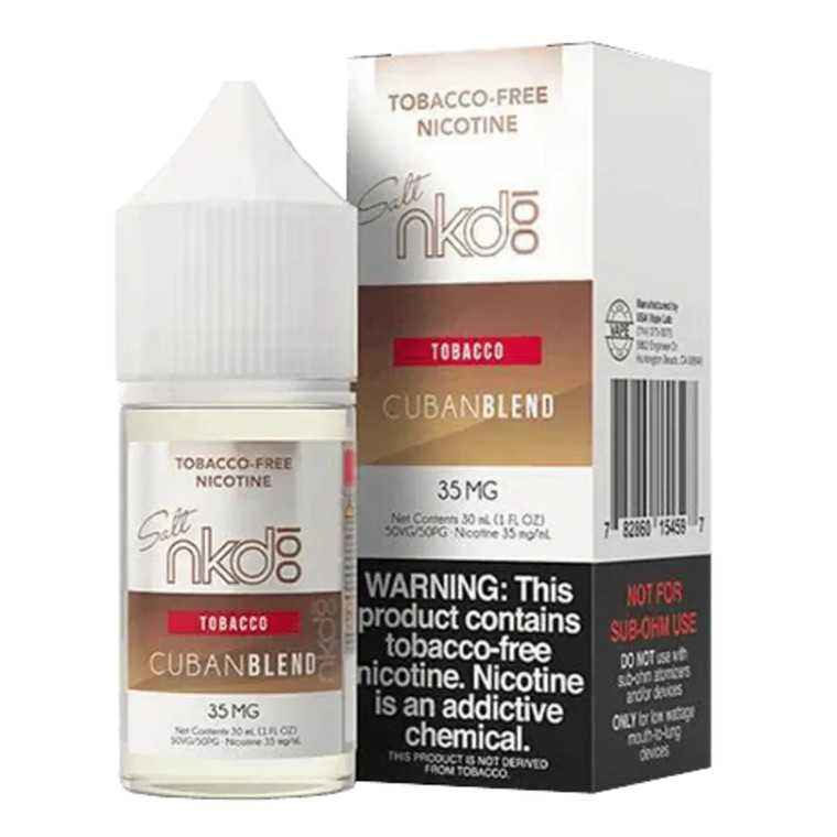 Cuban Blend Tobacco-Free Nicotine Salt by Naked 100 - 30ml