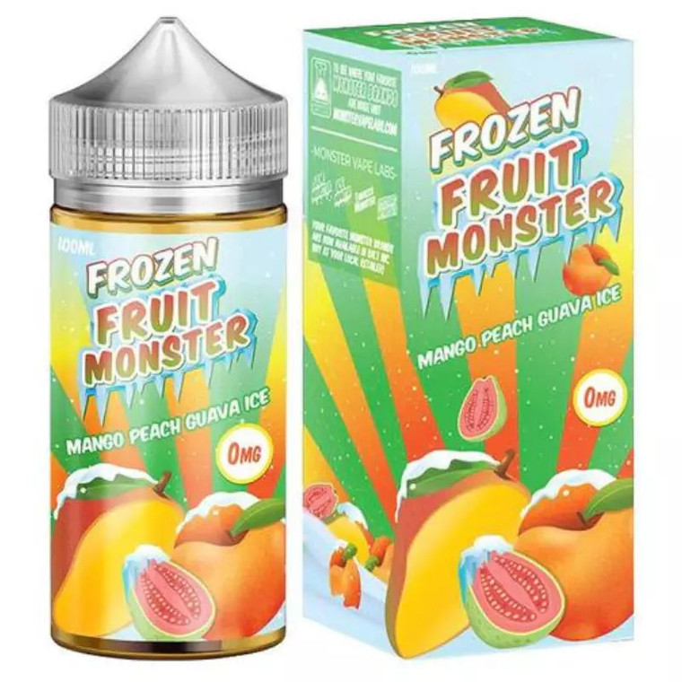 Mango Peach Guava Ice Frozen Fruit Monster by Jam Monster - 100ml