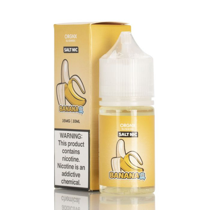 ORGNX Banana Ice Nicotine Salt E-Liquid 30ml