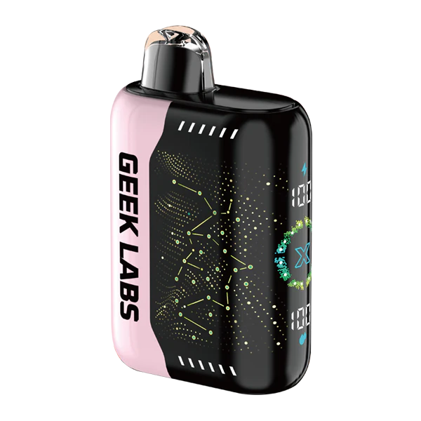Geek Labs Pulse X 50000 Puffs Disposable Vape Nixodine - White Peach Raspberry