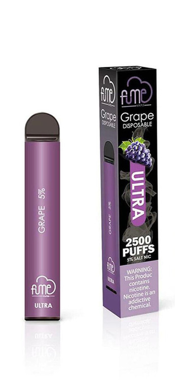 Fume Ultra Disposable 2500 Puffs - Grape