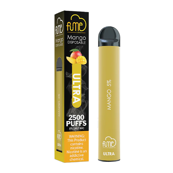Fume Ultra Disposable 2500 Puffs - Mango