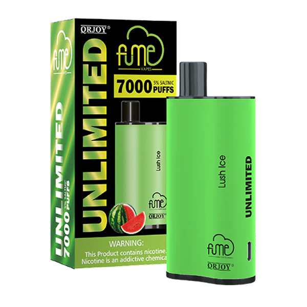 Fume Unlimited Disposable 7000 Puffs - Lush Ice