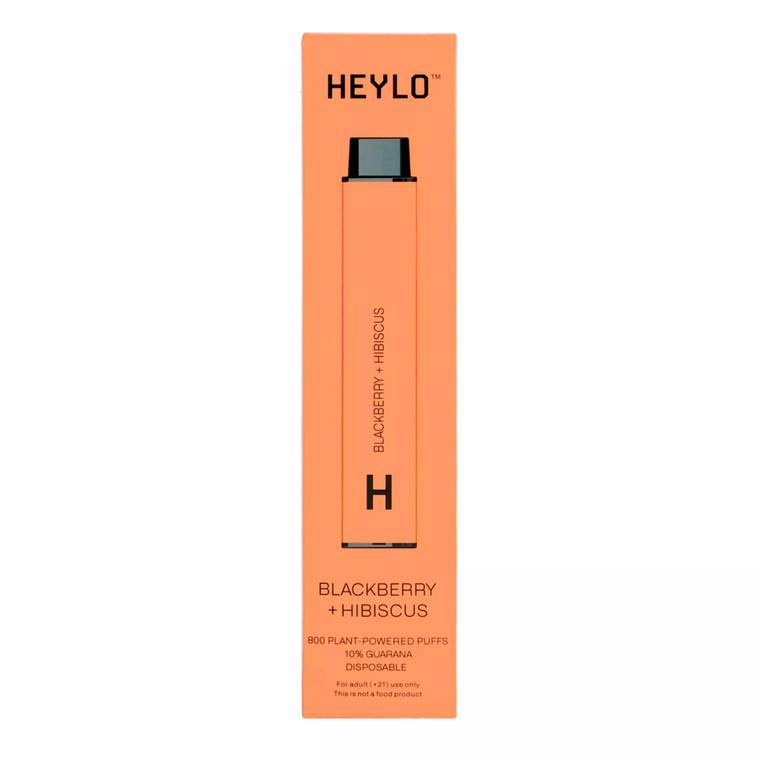 Heylo Disposable Nicotine Free - Blackberry Hibiscus