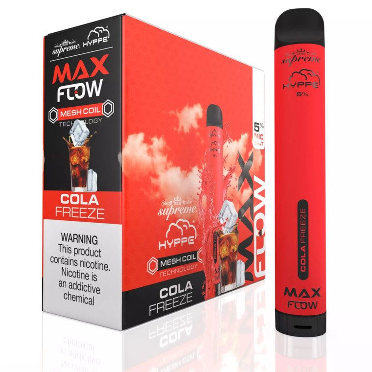 Hyppe Max Flow Disposable 2000 Puffs - Cola Freeze