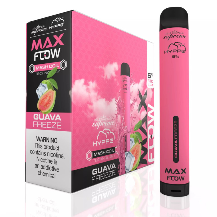 Hyppe Max Flow Disposable 2000 Puffs - Guava Freeze