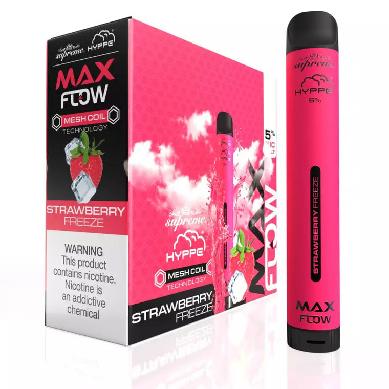 Hyppe Max Flow Disposable 2000 Puffs - Strawberry Freeze