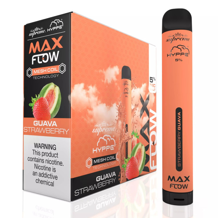 Hyppe Max Flow Disposable 2000 Puffs - Strawberry Guava