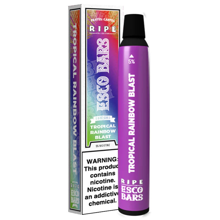 Esco Bars Ripe Mesh 2500 Puffs Disposable - Tropical Rainbow Blast