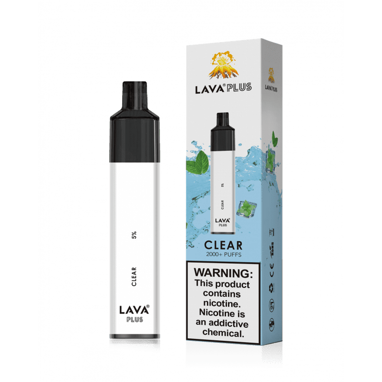 Lava Plus 2600 Puffs Disposable - Clear