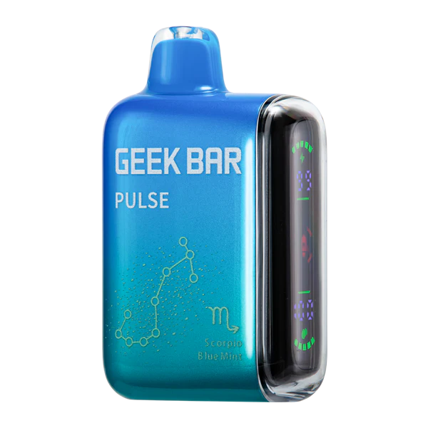Geek Bar Pulse 15000 Puffs Disposable Vape 15K Scorpio - Blue Mint