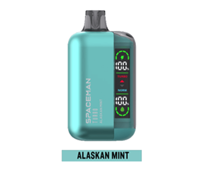 SMOK Spaceman Turbo 15000 Puffs Disposable Vape 15K - Alaskan Mint